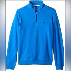 Izod Men's Blue Half-Zip Sweater